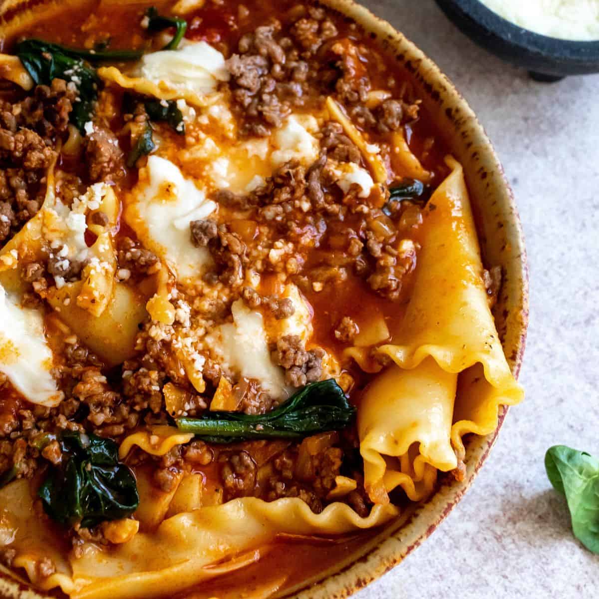 Why One Pot Lasagna Soup is Your New Weeknight Hero